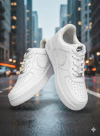 NIKE Stylish White Sneakers For Men