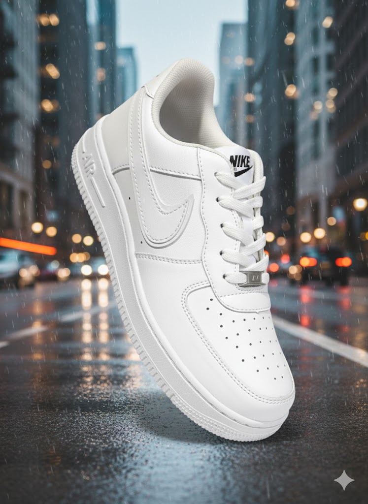 NIKE Stylish White Sneakers For Men